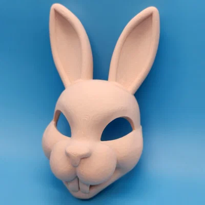Mẫu in 3D Mặt nạ thỏ (Easter Bunny Mask) độc đáo và dễ in