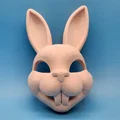 Mẫu in 3D Mặt nạ thỏ (Easter Bunny Mask) độc đáo và dễ in - Thumbnail 6
