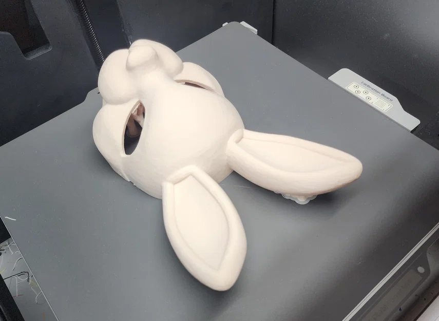 Mẫu in 3D Mặt nạ thỏ (Easter Bunny Mask) độc đáo và dễ in - Image 8