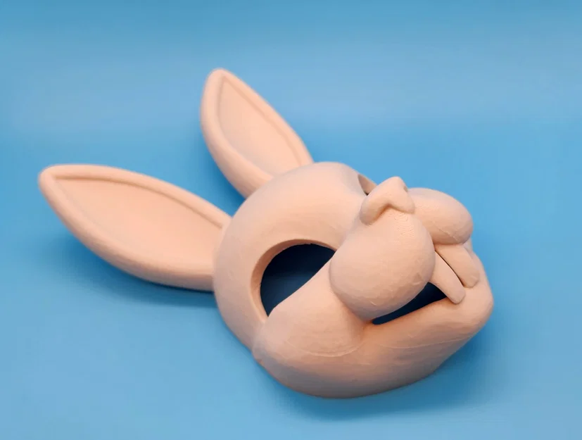 Mẫu in 3D Mặt nạ thỏ (Easter Bunny Mask) độc đáo và dễ in - Image 10