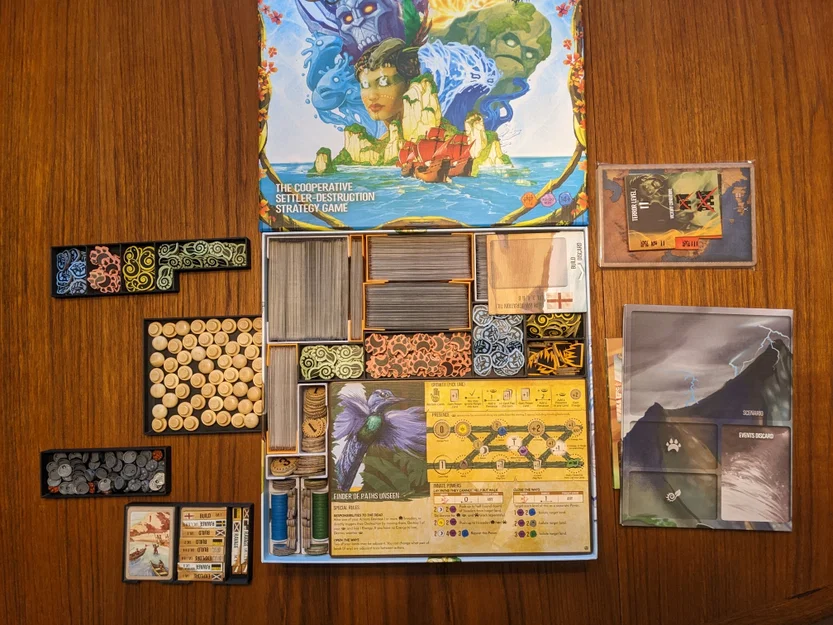 Spirit Island - Insert 1 hộp (Base + Branch & Claw + Jagged Earth + Feather & Flame) - Image 11
