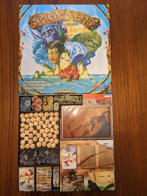 Spirit Island - Insert 1 hộp (Base + Branch & Claw + Jagged Earth + Feather & Flame) - Image 13
