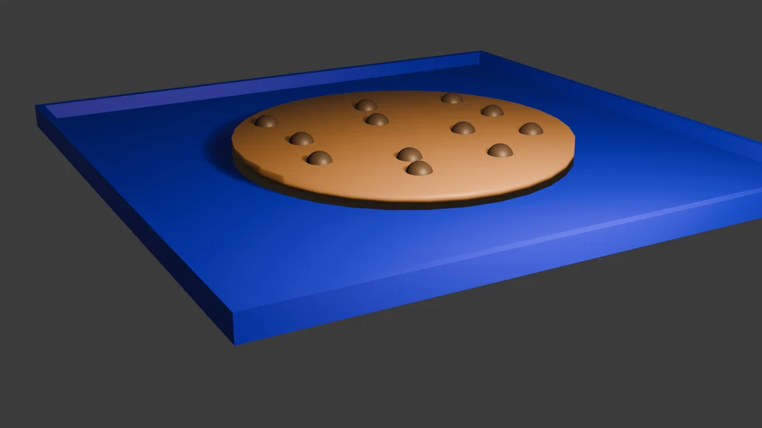 Mô hình bánh quy 3D (Cookie) dễ in, decor trang trí đẹp mắt - Image 1