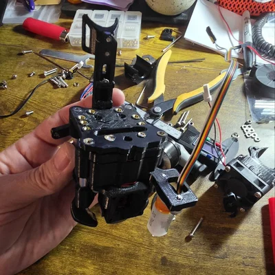 VZ-Bot Red Lizard K1 grove mount kèm adapter probe BL-Touch