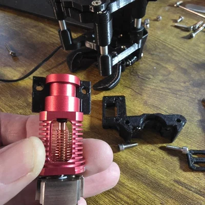 VZ-Bot Red Lizard K1 grove mount kèm adapter probe BL-Touch
