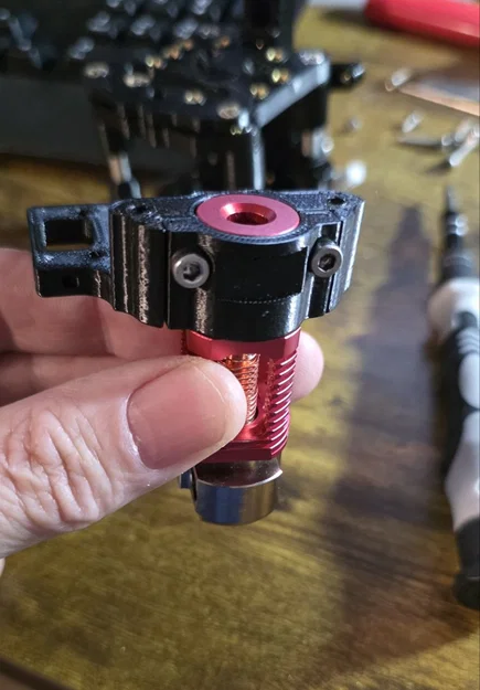 VZ-Bot Red Lizard K1 grove mount kèm adapter probe BL-Touch - Image 4