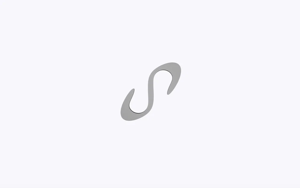 Móc treo đa năng chữ S (S Hook) nhỏ gọn, chắc chắn cho mọi không gian - Image 1