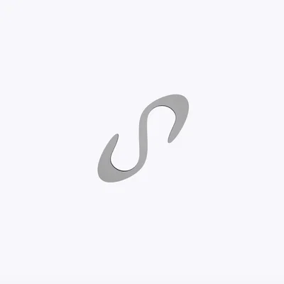 Móc treo đa năng chữ S (S Hook) nhỏ gọn, chắc chắn cho mọi không gian