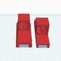 Kính ngắm Optic cho Nerf và ray Picatinny in 3D - Thumbnail 1