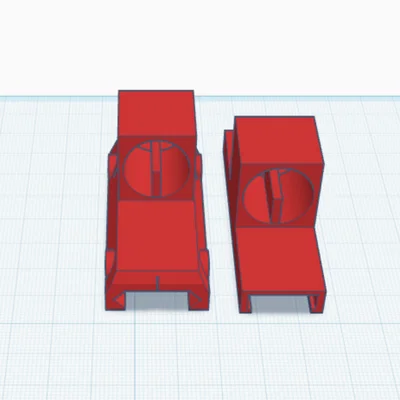 Kính ngắm Optic cho Nerf và ray Picatinny in 3D
