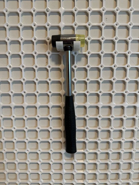 Giá treo búa Soft Face Hammer Holder tương thích openGrid siêu gọn - Image 1