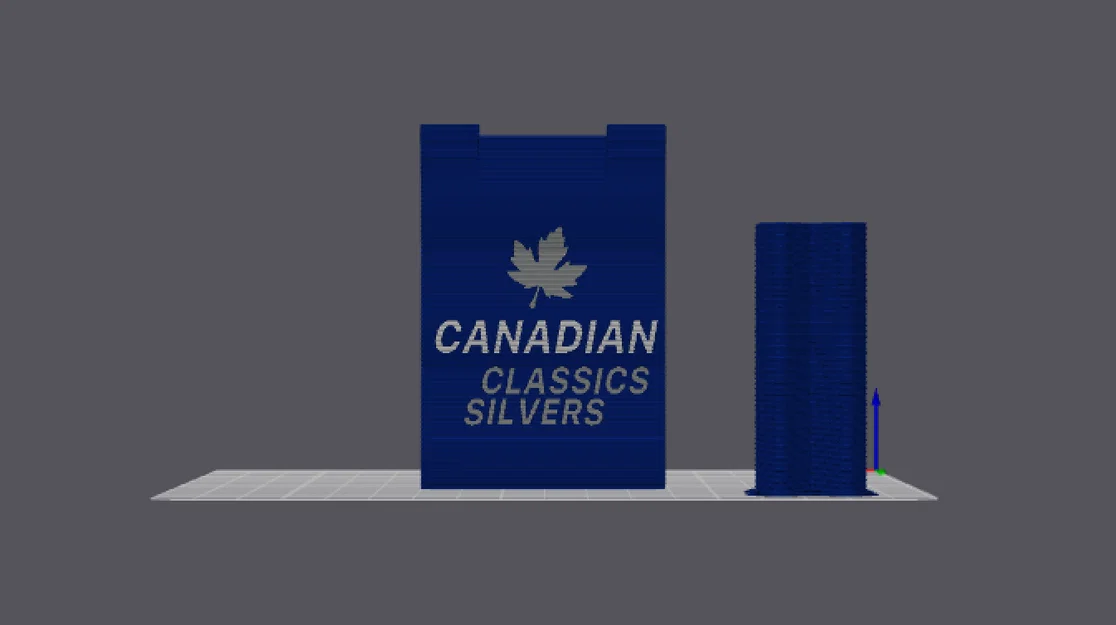 Mô hình hộp đựng thuốc lá phong cách Canadian Classics in 3D - Image 1