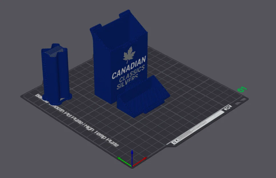 Mô hình hộp đựng thuốc lá phong cách Canadian Classics in 3D - Image 2