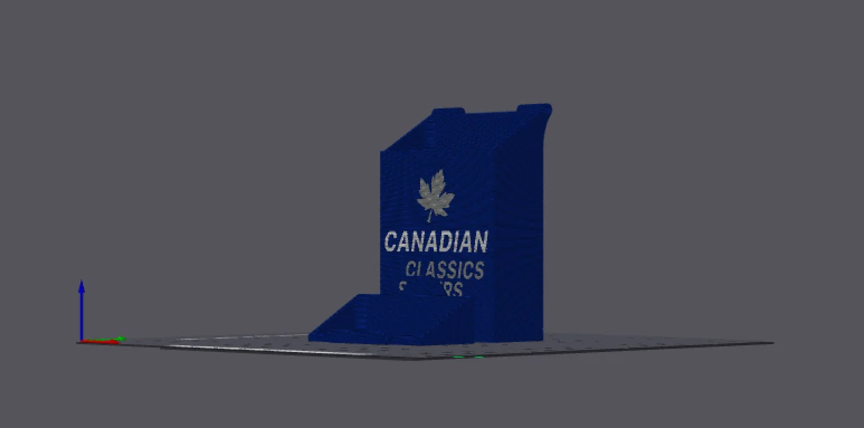 Mô hình hộp đựng thuốc lá phong cách Canadian Classics in 3D - Image 3