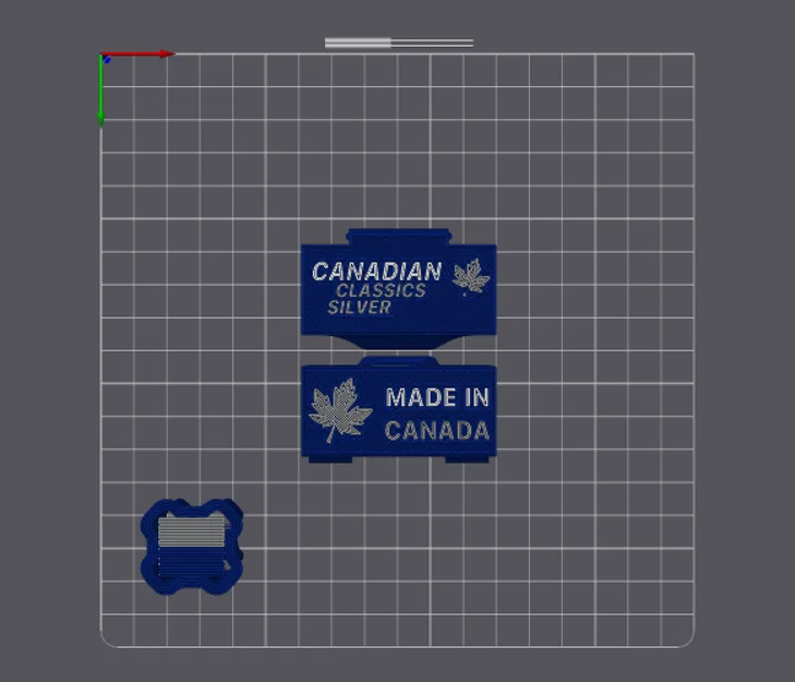 Mô hình hộp đựng thuốc lá phong cách Canadian Classics in 3D - Image 4