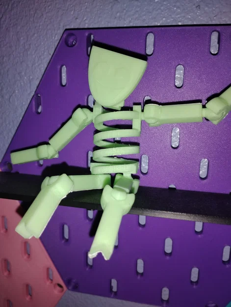 Mô hình Gangle Action Figure khớp nối 3D độc đáo - Image 1