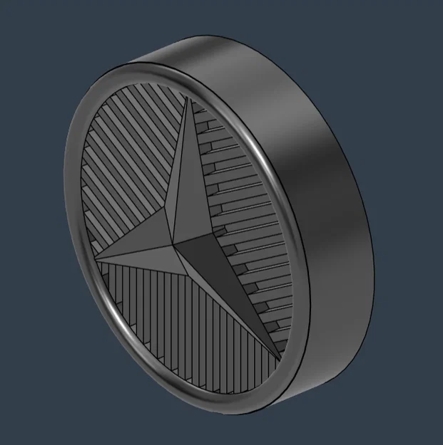 Biểu tượng lưới tản nhiệt (grill emblem) cho Casadio MOG - Image 2