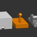 Cơ chế khớp nối bi và khe (Ball and Slot) in 3D độc đáo - Thumbnail 2