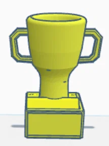 Mô hình chiếc cúp 3D (Trophy) - Quà tặng ý nghĩa cho mọi dịp - Image 1