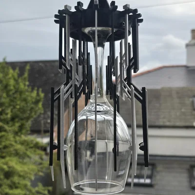 Chuông gió ly rượu vang (Wine Glass Wind Chime)