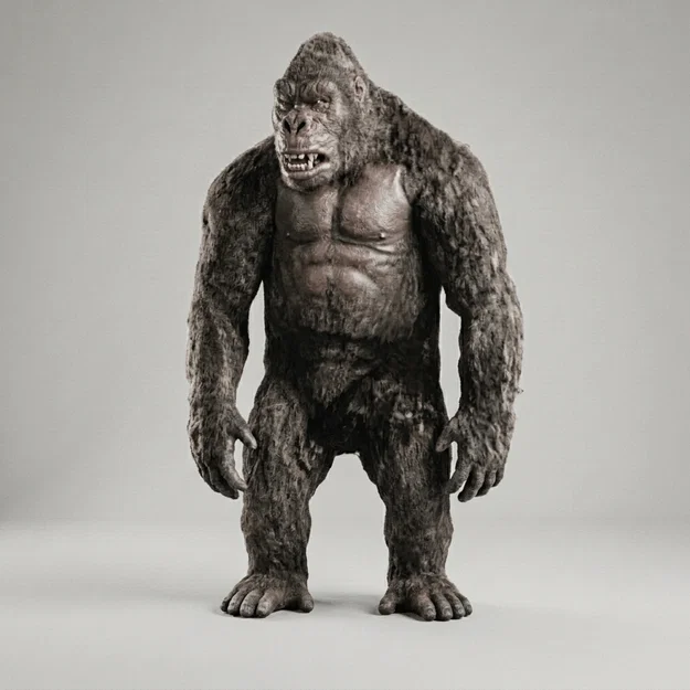 Mô hình King Kong 1933 - 3 phiên bản in 3D ấn tượng - Image 1