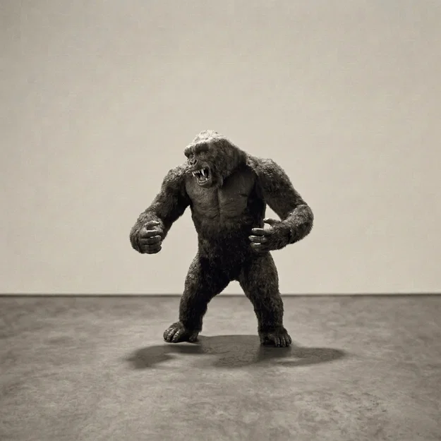 Mô hình King Kong 1933 - 3 phiên bản in 3D ấn tượng - Image 2