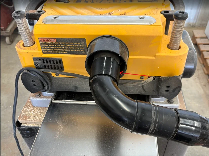 Adapter Ống Xả Máy Bào Dewalt DW735 (Dewalt Planer Exhaust Adapter) - Image 2