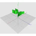 Ngàm gắn camera Contour cho fairing trước xe kart đua - Thumbnail 1