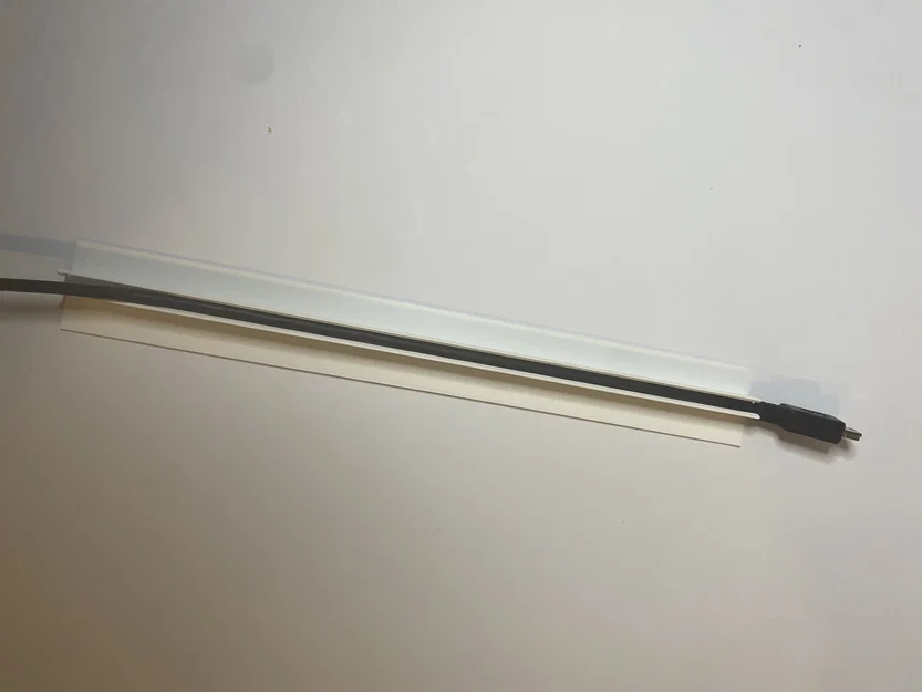 Bộ thanh đi dây gọn gàng cho tay đỡ Micro Cacencan (3D Printing) - Image 3