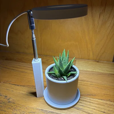Giá đỡ đèn LED cho Succulent & cây trồng trong nhà (kèm đế chậu)
