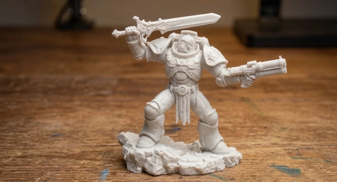 Mô hình Space Marine dũng mãnh - File in 3D chất lượng cao - Image 1