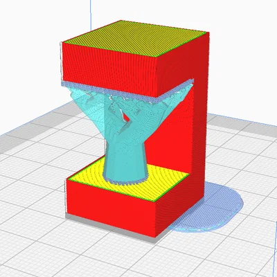 Mô hình kiểm tra khả năng in support 3D hiệu quả cho máy in