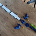 Mô hình kiếm Master Sword 3D - Tự tay chế tác đạo cụ huyền thoại - Thumbnail 1