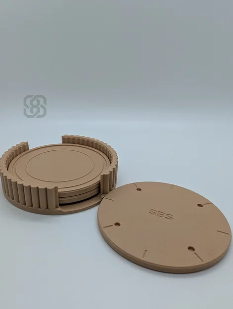 Coaster Nam Châm | Tự Canh Chỉnh & In Không Cần Support - Image 1