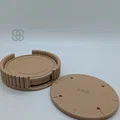 Coaster Nam Châm | Tự Canh Chỉnh & In Không Cần Support - Thumbnail 1