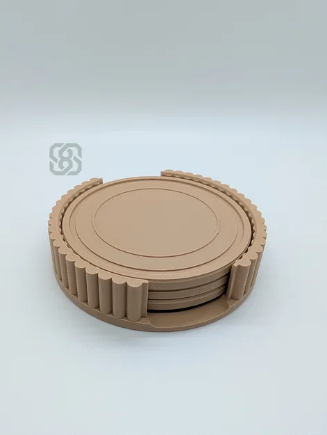 Coaster Nam Châm | Tự Canh Chỉnh & In Không Cần Support - Image 3