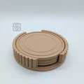 Coaster Nam Châm | Tự Canh Chỉnh & In Không Cần Support - Thumbnail 3