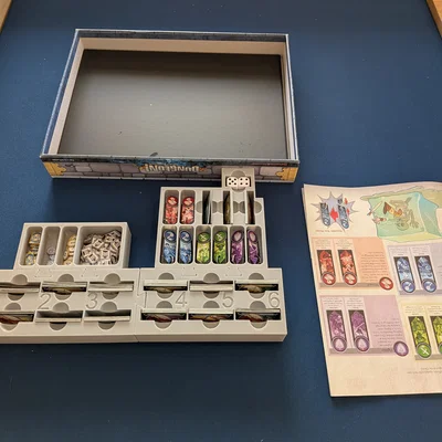 Insert Organizer cho board game Dungeon! (Dungeon! Board Game Organizer Insert)