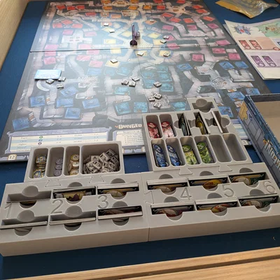 Insert Organizer cho board game Dungeon! (Dungeon! Board Game Organizer Insert)