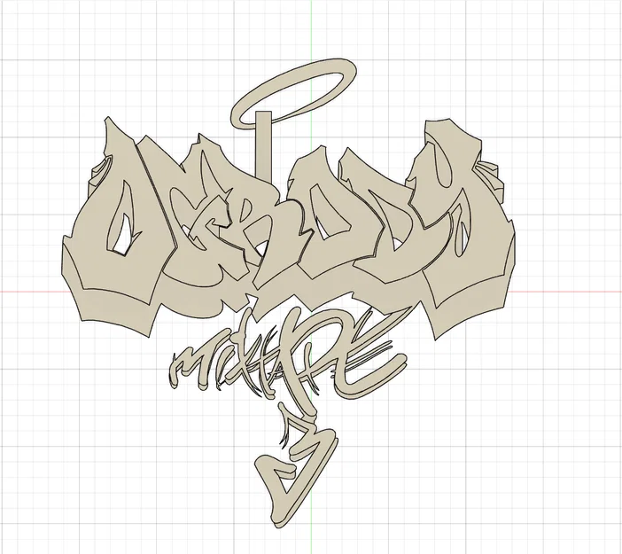 Móc khóa Ogrody Mixtape 3 - Phụ kiện in 3D phong cách cho người yêu nhạc - Image 1
