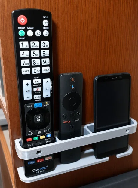 Kệ Treo Tường Điều Chỉnh Cho Remote và Smartphone - Image 1