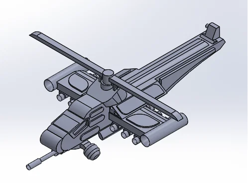 NIGHT REAVER – Trực thăng tấn công tương lai (Hard-surface Concept) - Image 1