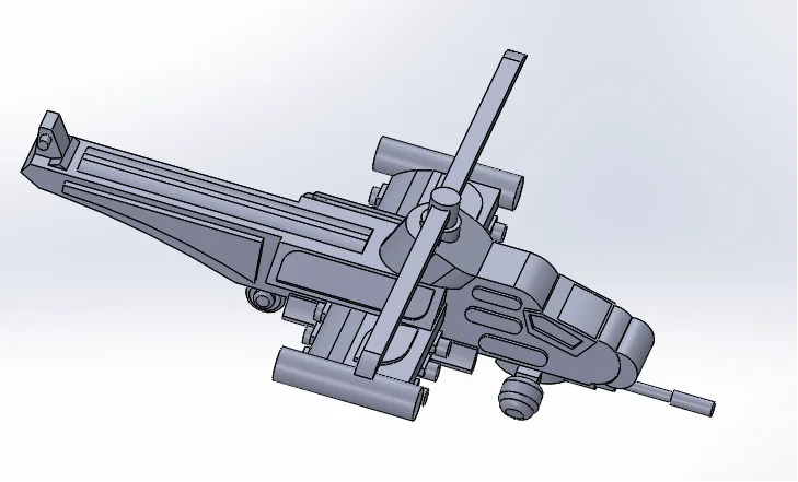 NIGHT REAVER – Trực thăng tấn công tương lai (Hard-surface Concept) - Image 3