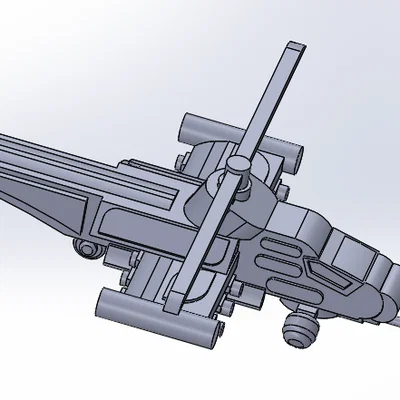 NIGHT REAVER – Trực thăng tấn công tương lai (Hard-surface Concept)
