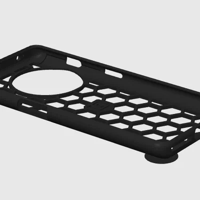 Ốp lưng họa tiết tổ ong tinh tế cho OnePlus Ace 2 (File in 3D)
