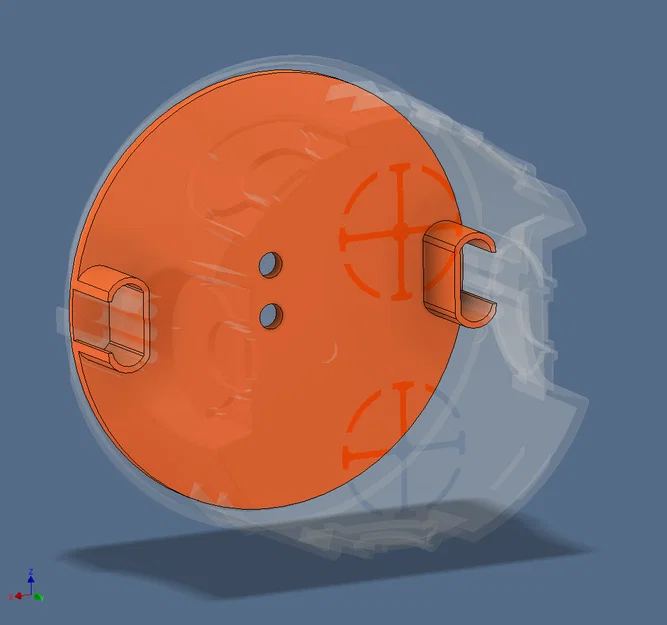 Nắp đậy bảo vệ hộp âm tường Kopos KP68 (3D Print) - Image 2
