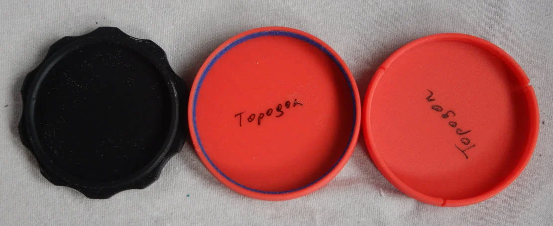 Nắp ống kính Zeiss Topogon 25mm f4 (Contax/Nikon) – lens cap M55 - Image 4