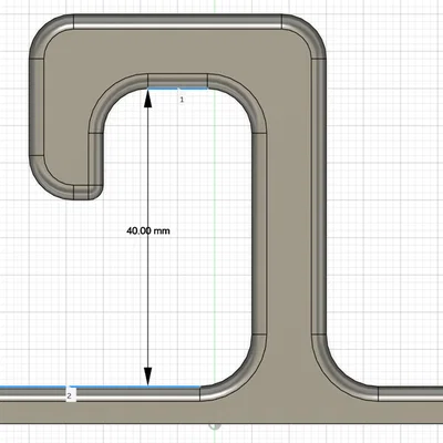 Móc treo giỏ hoa - loại chắc chắn (Haken für Blumenampel - Robust)