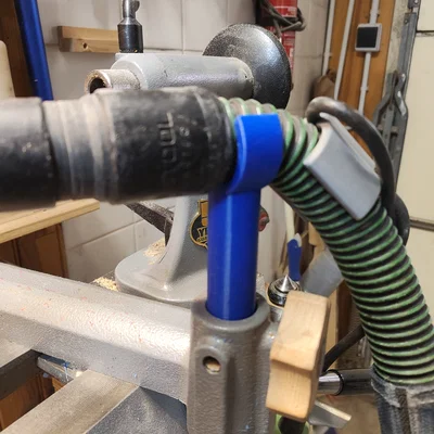 Giá đỡ ống hút bụi Festool cho máy tiện gỗ