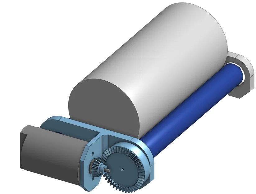 Ball Mill (Máy trộn bột/đảo ống hình trụ in 3D) - Image 3